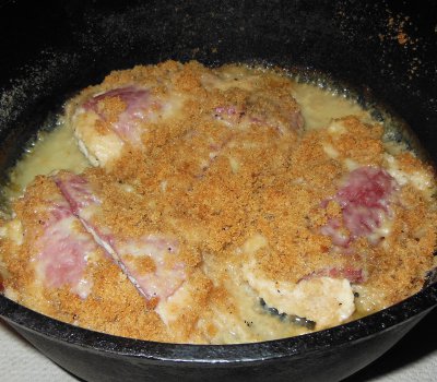 dutch oven chicken cordon bleu recipe