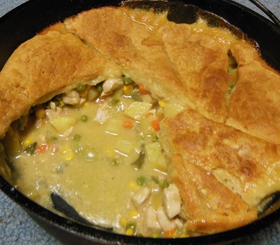 dutch oven chicken pot pie recipe