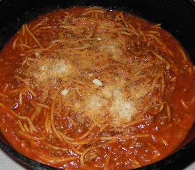 dutch oven pasghetti recipe