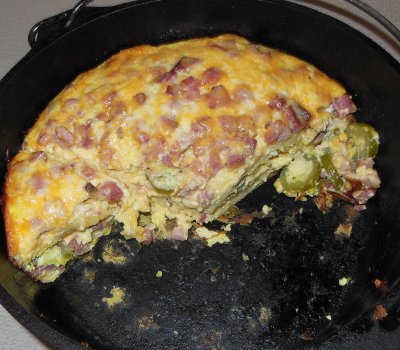 dutch oven wake em up breakfast recipe