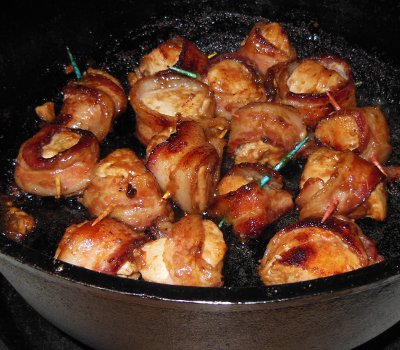 dutch oven bacon chicken nuggets recipe