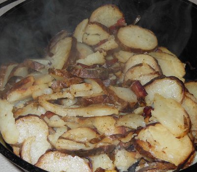 dutch oven bacon spuds recipe