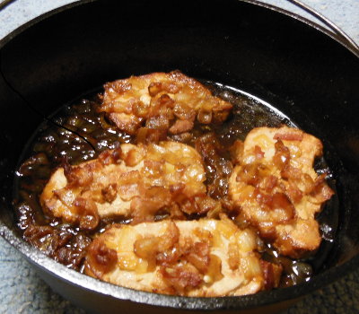 dutch oven zingy pork chops recipe